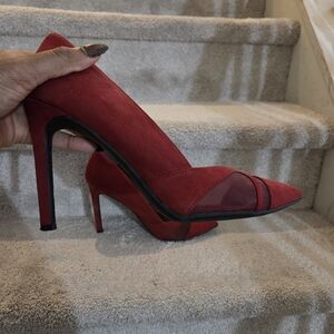 Red High Heel Pumps